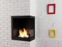 Встроенный биокамин Lux Fire Угловой 690 S