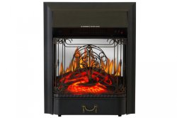 Каминокомплект Royal Flame Pierre Luxe сланец угловой с очагом Majestic FX M Black