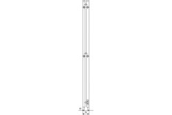 Электрический полотенцесушитель Primoclima Sol Q E Graphite 150*6 2