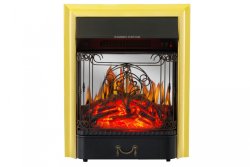 Каминокомплект Royal Flame Pierre Luxe сланец угловой с очагом Majestic FX M Brass