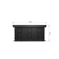 Внутрипольный конвектор Royal Thermo Atrium 150/300/1500-DG-U-BL