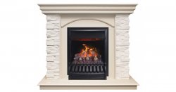 Каминокомплект RealFlame Elford STD/EUG/25&#039;5/HL WT с очагом 3D Oregan