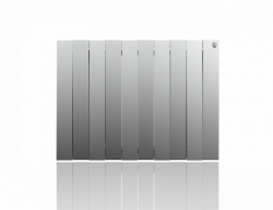 Биметаллический радиатор отопления Royal Thermo PianoForte 500 VD 10 секций Silver Satin