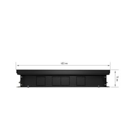 Внутрипольный конвектор Royal Thermo Atrium 75/400/2300-DG-U-DB