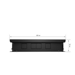 Внутрипольный конвектор Royal Thermo Atrium 90/400/900-DG-U-NA