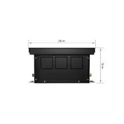 Внутрипольный конвектор Royal Thermo Atrium 110/200/2500-DG-U-DB