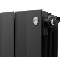 Биметаллический радиатор отопления Royal Thermo PianoForte 300 10 секций Noir Sable