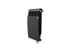 Биметаллический радиатор отопления Royal Thermo BiLiner 500 VR 4 секции Noir Sable