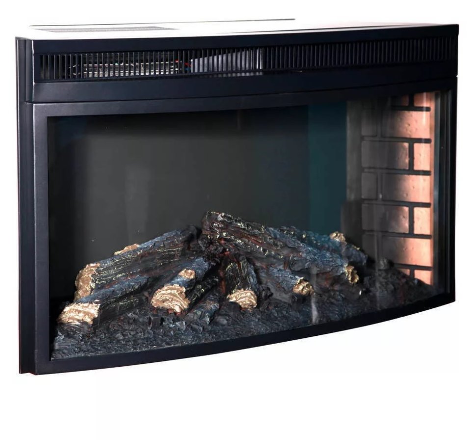 Каминокомплект Interflame Лонг с очагом Panoramic 33W LED FX махагон