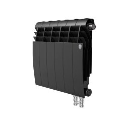 Биметаллический радиатор отопления Royal Thermo BiLiner 350 V 10 секций Noir Sable