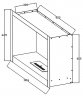 Биокамин модульный Silver Smith Capsula Lux
