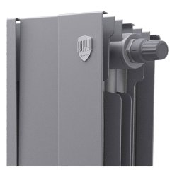 Биметаллический радиатор отопления Royal Thermo PianoForte 500 VDR80 10 секций Silver Satin