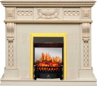 Каминокомплект Royal Flame Corsica c очагом Fobos FX M Brass