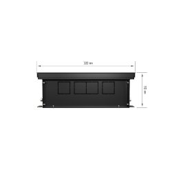 Внутрипольный конвектор Royal Thermo Atrium 110/300/1100-DG-U-DB