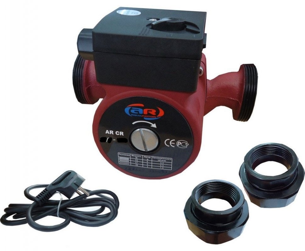 Циркуляционный насос AquamotoR AR CR 25/4-180 red