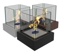 Биокамин настольный Zefire Quant Metall