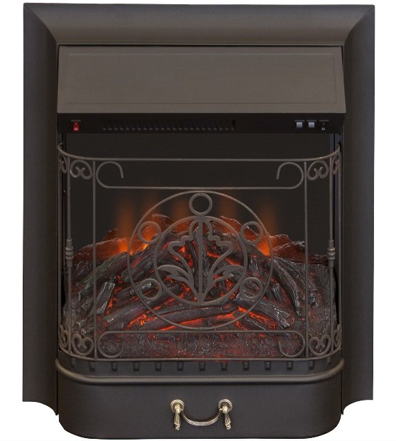 Каминокомплект Interflame Сиена сланец венге с очагом Majestic FX M Black