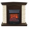 Каминокомплект RealFlame Elford Corner STD/EUG/25'5/HL AO с очагом Majestic s Lux Black/Brass