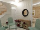 Встроенный сквозной биокамин Lux Fire Иллюзион 500 XS ВБКС-И500XS