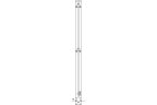 Электрический полотенцесушитель Primoclima Sol Q E White 150*6 2